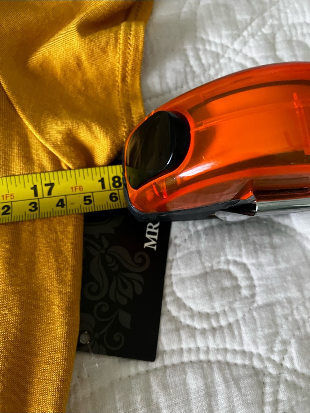 MRT 1030 Rock Graphic T-Shirt Dress XL Mustard Distressed Cutout Back Edgy - NWT - Picture 7 of 9